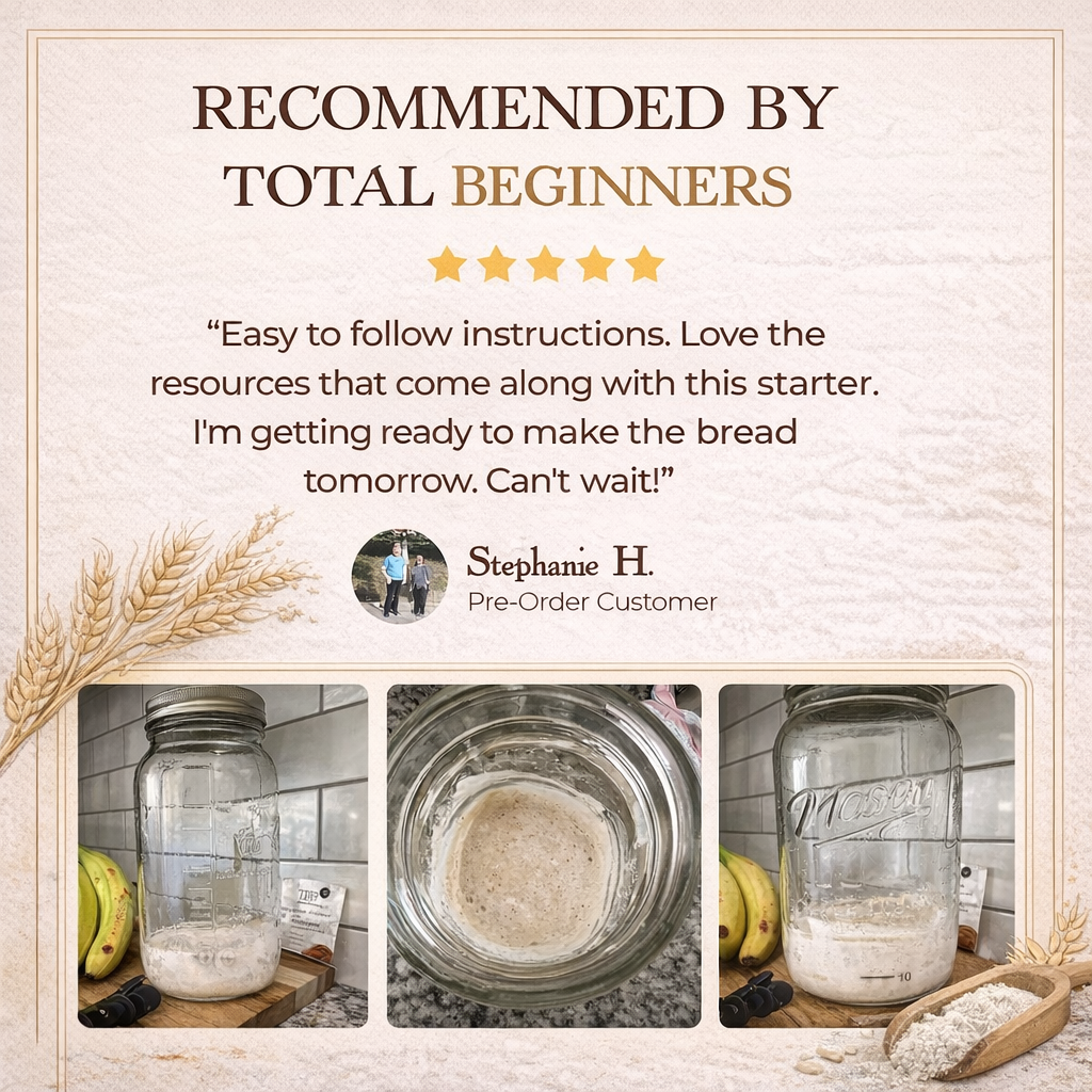 JOE’s Bakery Co Sourdough Starter Kit